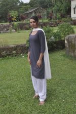 Ashima Sharma on location of Mumbai can dance Saala on 18th Sept 2014